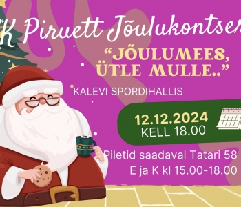 Pirueti jõulukontserdi piletid müügil alates 11.11.2024